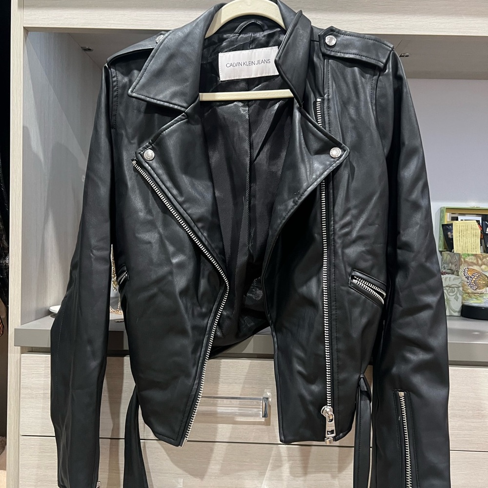 Calvin Klein motorcycle jacket